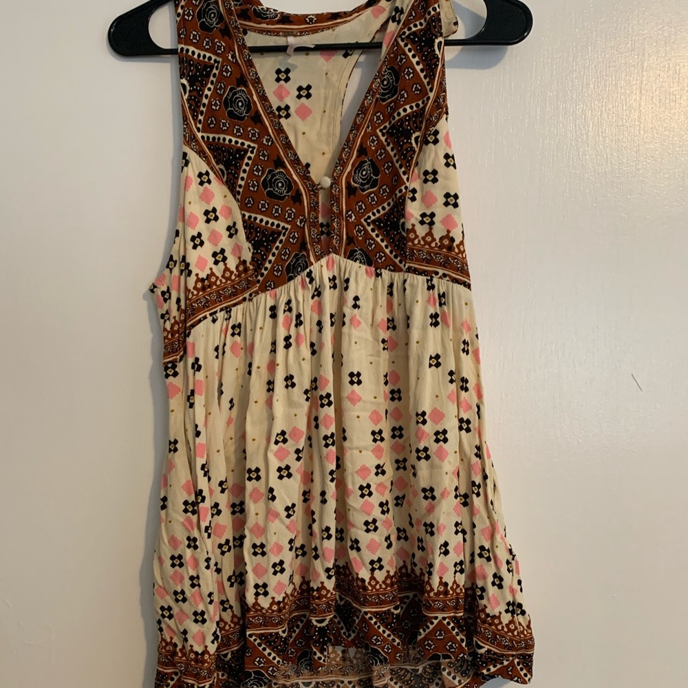 Free people short dress or long shirt!